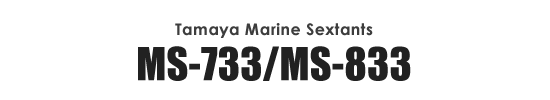 TAMAYA Marine Sextants MS-733/MS-833